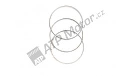 Podložka vymezovací vloženého válce 124x131x0,10 mm