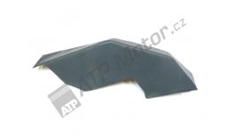 Mudguard upholstery LH grey BK 7011