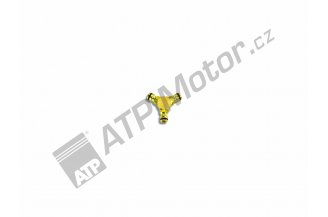 DY8015C: Mezikus pro 3 rychlospojky mosaz