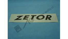 Nápis boční ZET L AGS