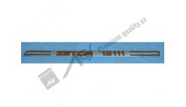 Nápis ZET 12111 L AGS