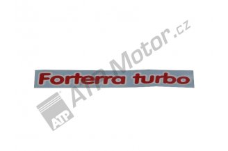 16802038: Nápis Forterra Turbo P