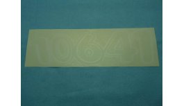 Side decal 10641 LH FRT