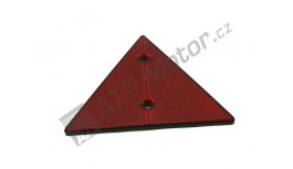 Odrazka červená trojúhelníková 97-7381
