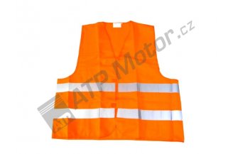 306129: Waistcoat high-visibility orange