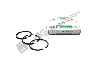93010000050: Piston ring set compressor 60,50 mm AGS