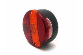 78351947SPZ: Heckscheinwerfer 3 Teile + Nummernschild d=140,0 mm