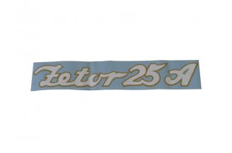 Z2538372.23: Decal ZET 25A white,gold contour
