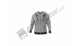 Zip-Hoody Herren grau Größe S Liqui Moly