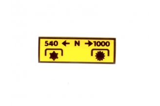 69112001: Zapfwellenplatte Z6911/45