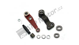 Set of levers for power steering cylinder