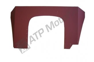 Z252538: Plech mezi kabinu a motor