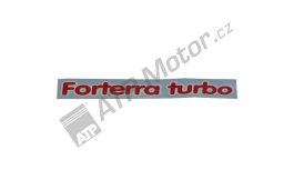 Aufschrift Forterra Turbo P