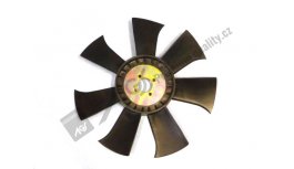 Fan plastic L=385/40mm 7B Desta, UNC-061 AGS *