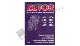 Katalog náhradních dílů motorů Z 1003-1404