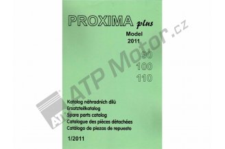 222212549: Katalog Z Proxima PLUS 90, 100, 110 motor 1205, 1005, 1305 M2011 5-ti jazyčný