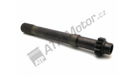 Hollow clutch shaft