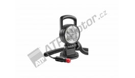 Portable LED work light with magnet, cable 8m, plug for cigarette lighter socket