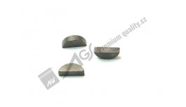 Pero Woodruff 6x10 ČSN 301385.11 9301-385-300, 80-600-071 AGS