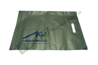 888407001: Plastic bag with AGS logo