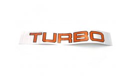 Aufschrift TURBO-Maske