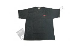 T-shirt ZET black V-neck XL