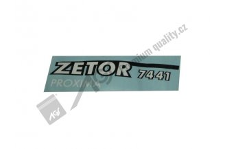 55802007: Nápis L 7441 AGS