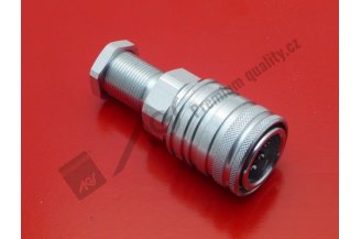 58415952: Rychlospojka zásuvka ISO 12,5 M22x1,5 panel AGS