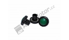 Čočka kontrolky zelená