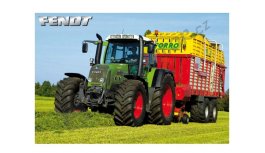 SCHMIDT - puzzle tractor Fendt