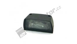 Osvětlení SPZ černá