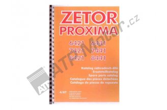 Katalog náhradních dílů Z Proxima 6421-8441 JRL 4/07