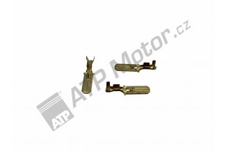 KONM6,3JAZ: Flachstecker 6,3 mit Zunge