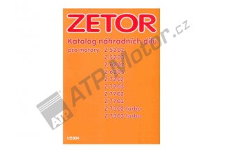 222212393: Katalog náhradních dílů motorů Z 5202-7303