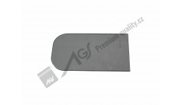 Sklo průhledu topení přední spodní L Z 2011-4718 AGS