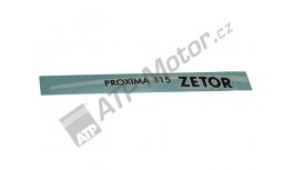 Nápis ZET Proxima Power 115 P