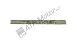 Nápis 18345 TURBO