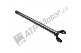 55453204NP: Nackte Achse 1 Kreuz 38x106,3mm, l=630,00 mm