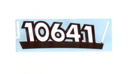 Side decal 10641 RH