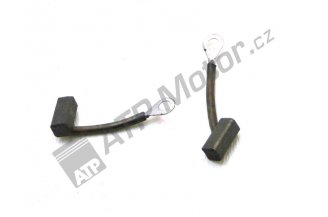 93350645: Lichtmaschinenkohle mit Kabelöse mit Isolierung 93-355-055