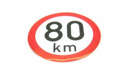 Konstruktionsgeschwindigkeit 80 km