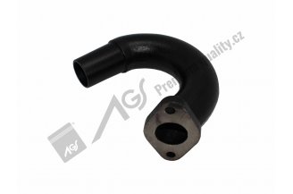 55011405 AGS: Auspuffkrümmer lackiert 95-1404 AGS