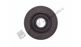 Brake plate bonded s=12,60 mm AGS
