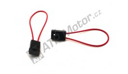 Pouzdro pojistkové pro ploché pojistky s kabelem  1,50 mmm