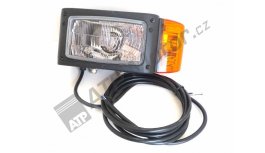 Světlomet přední H4 trojfunkční 12/24V-L