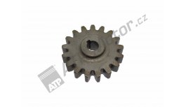 Kolo ozubené náhonu čerpadla hydrauliky z=17
