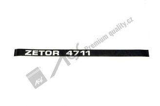 47115301: Nápis ZET 4711 L AGS