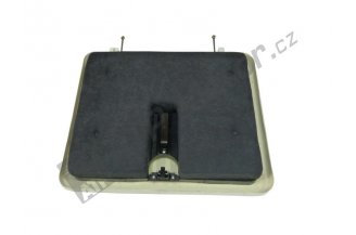 62117927: Poklop úplný čalouněný bílý