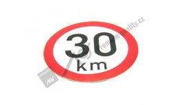 Konstrukční rychlost 30 km AGS