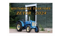 Wandkalender historiche Traktoren ZET 2024